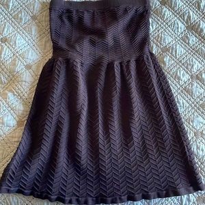 Express black strapless dress.  Perfect for graduation or dinner party!